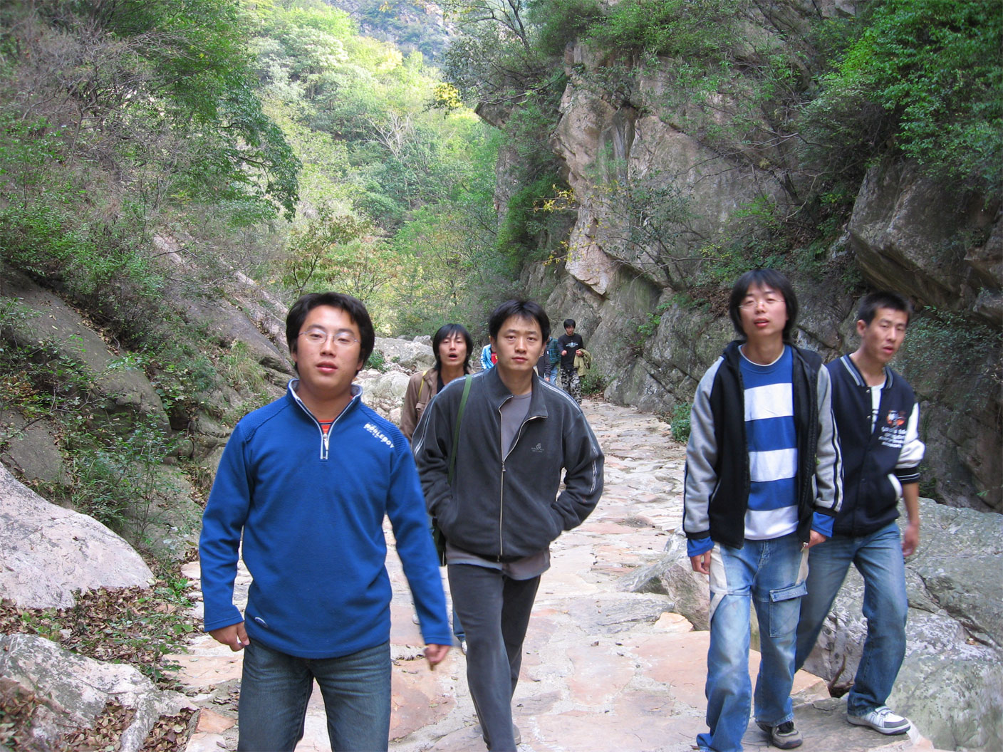 2006年和周午生老师写生