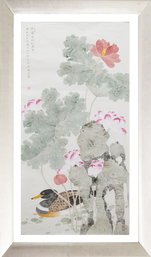 荷香送瑞到君家