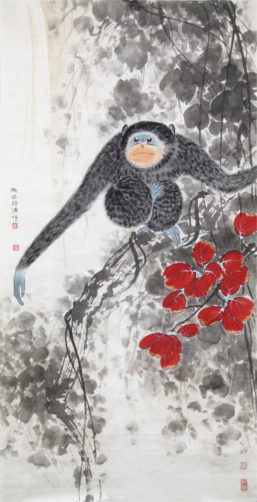 林间嬉戏