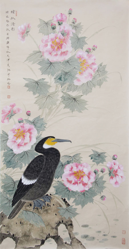 晴秋清影