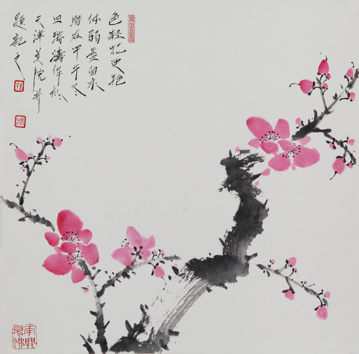 色轻花更艳